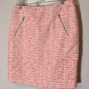 Women’s Halogen Pink/White Pencil Skirt